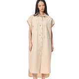 ORLISSE' EMBELLISHED SHIRT DRESS - Kanika Goyal Label