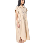 ORLISSE' EMBELLISHED SHIRT DRESS - Kanika Goyal Label