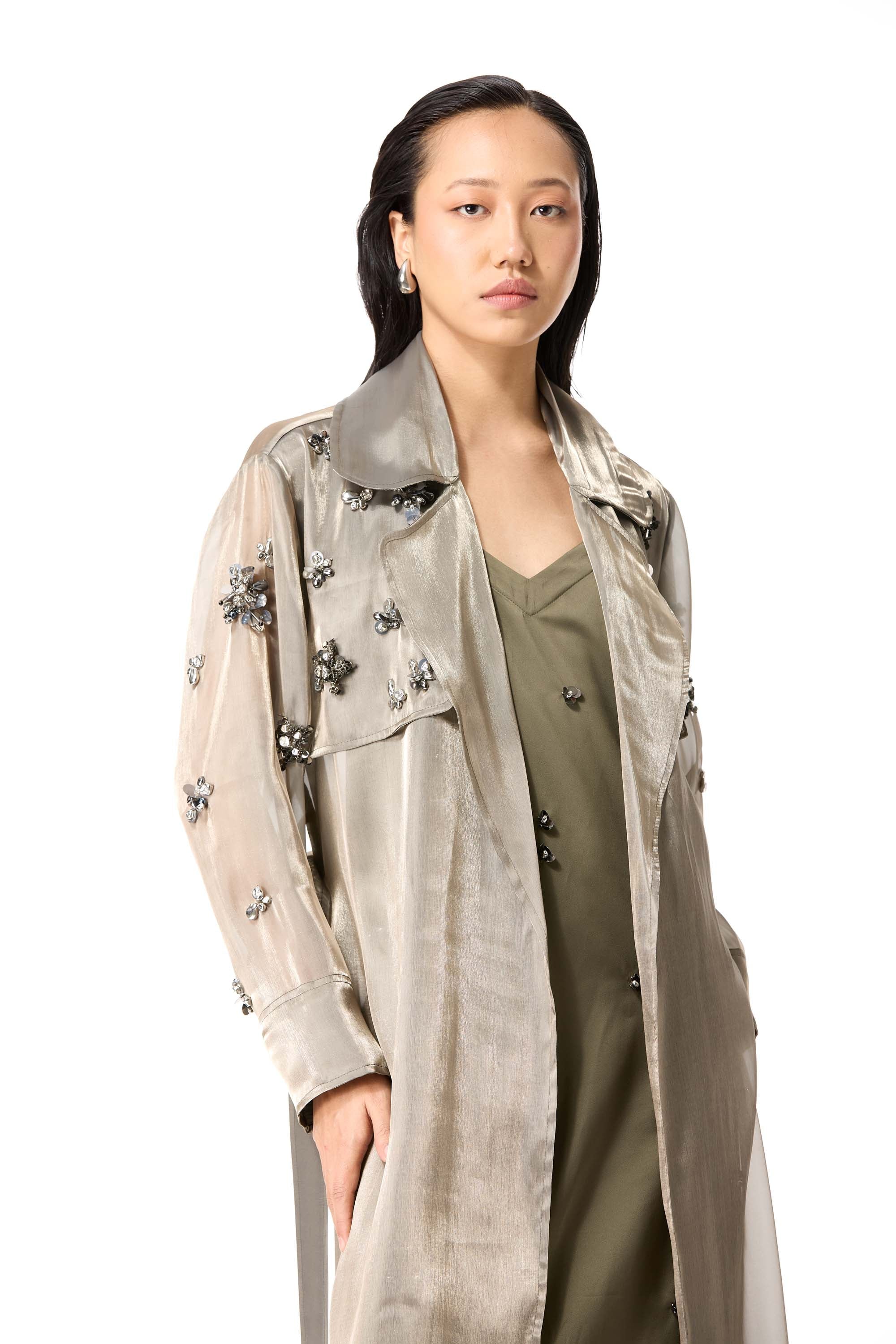 ORLUNE TRENCH COAT - Kanika Goyal Label