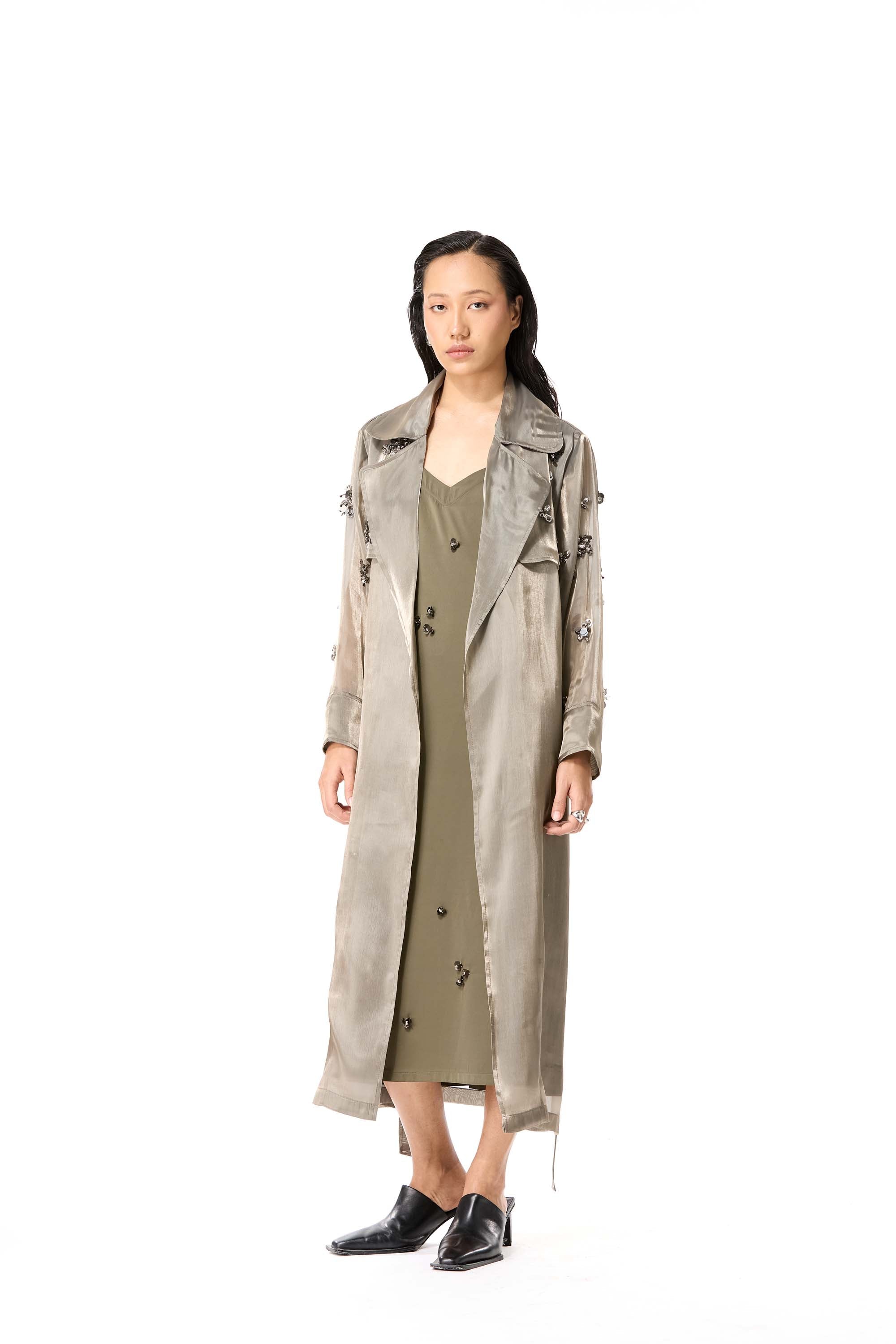 ORLUNE TRENCH COAT - Kanika Goyal Label
