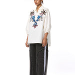'ORNARA' EMBELLISHED SHIRT - Kanika Goyal Label