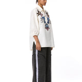 'ORNARA' EMBELLISHED SHIRT - Kanika Goyal Label