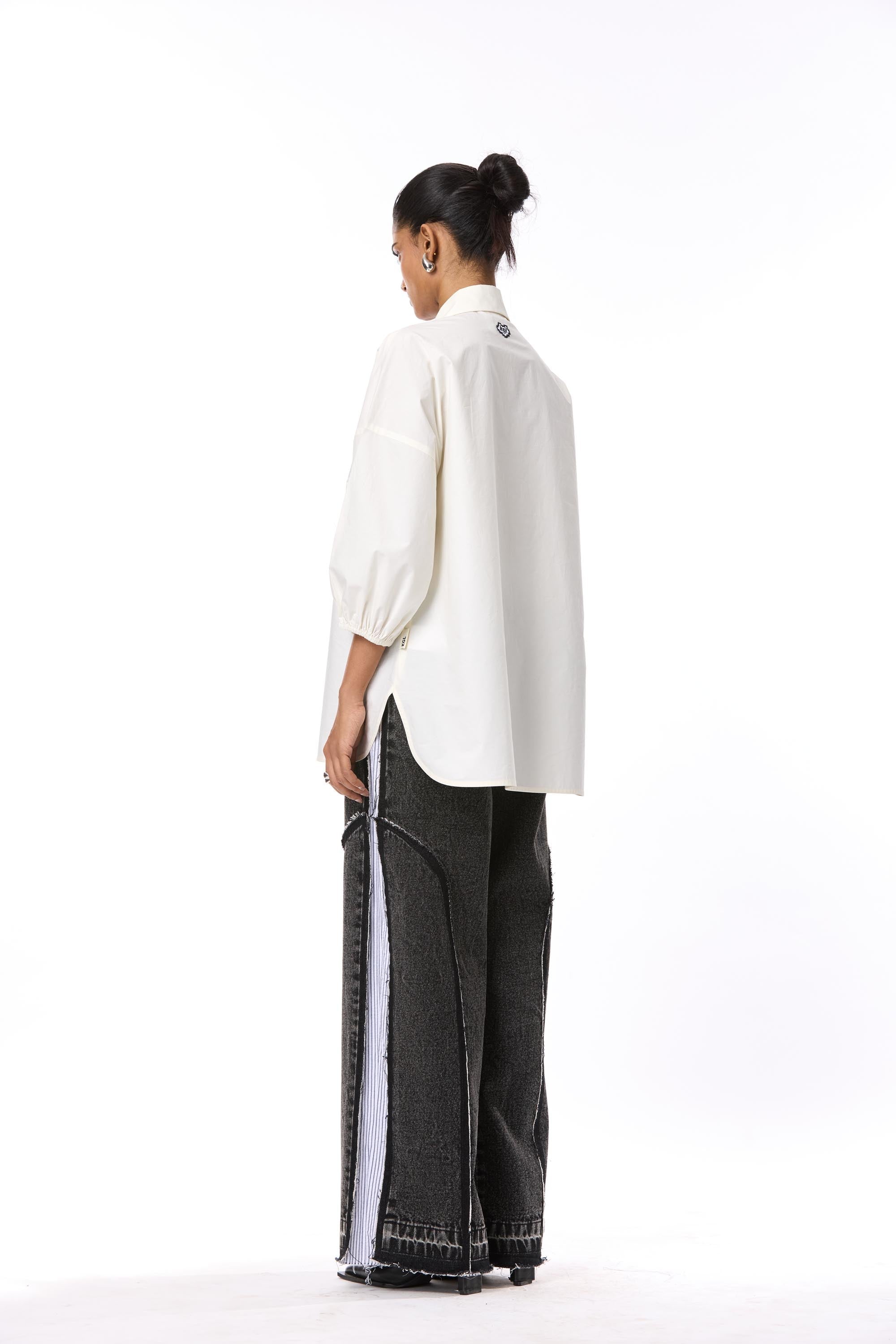 'ORNARA' EMBELLISHED SHIRT - Kanika Goyal Label
