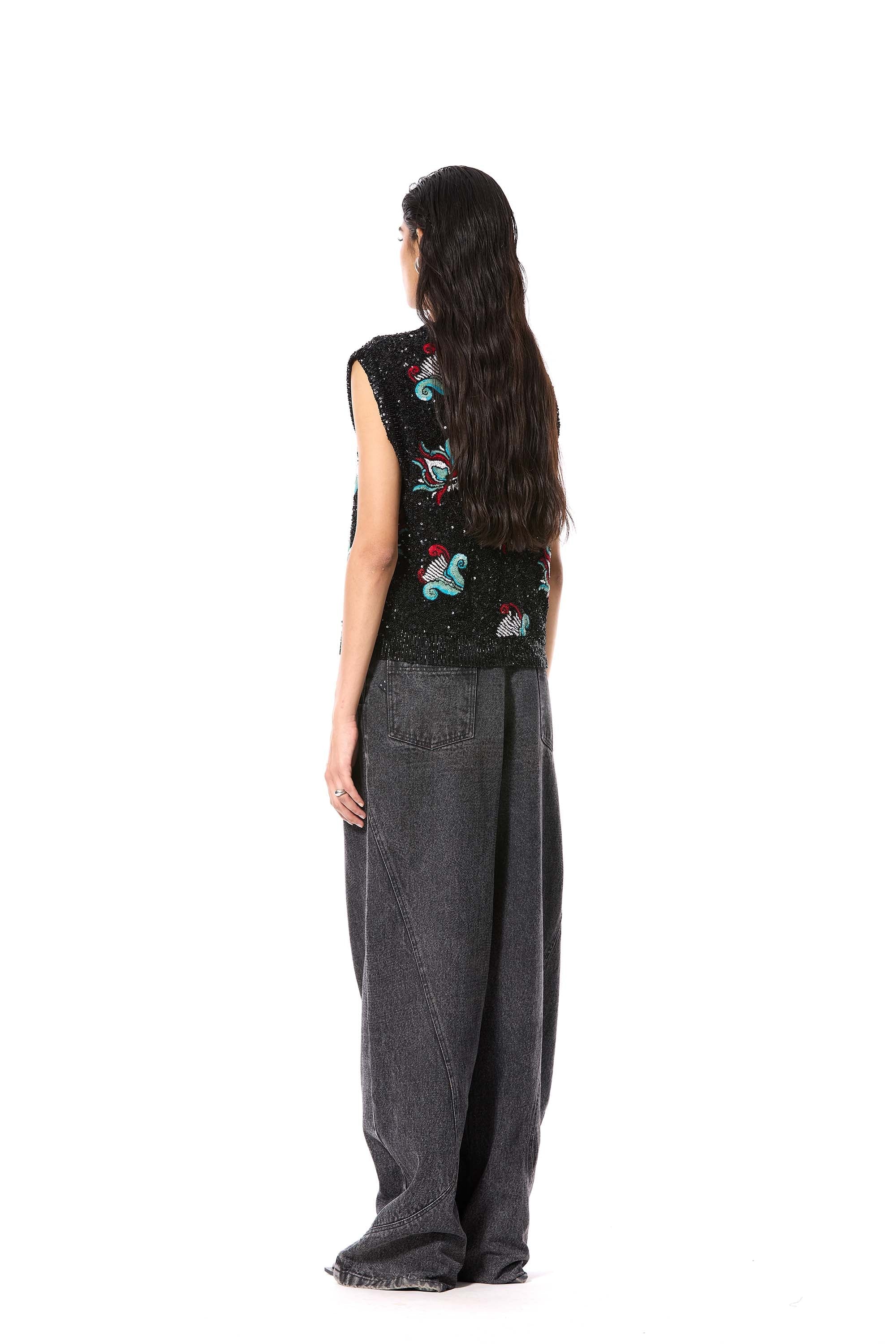 PALOMA' EMBELLISHED VEST - Kanika Goyal Label