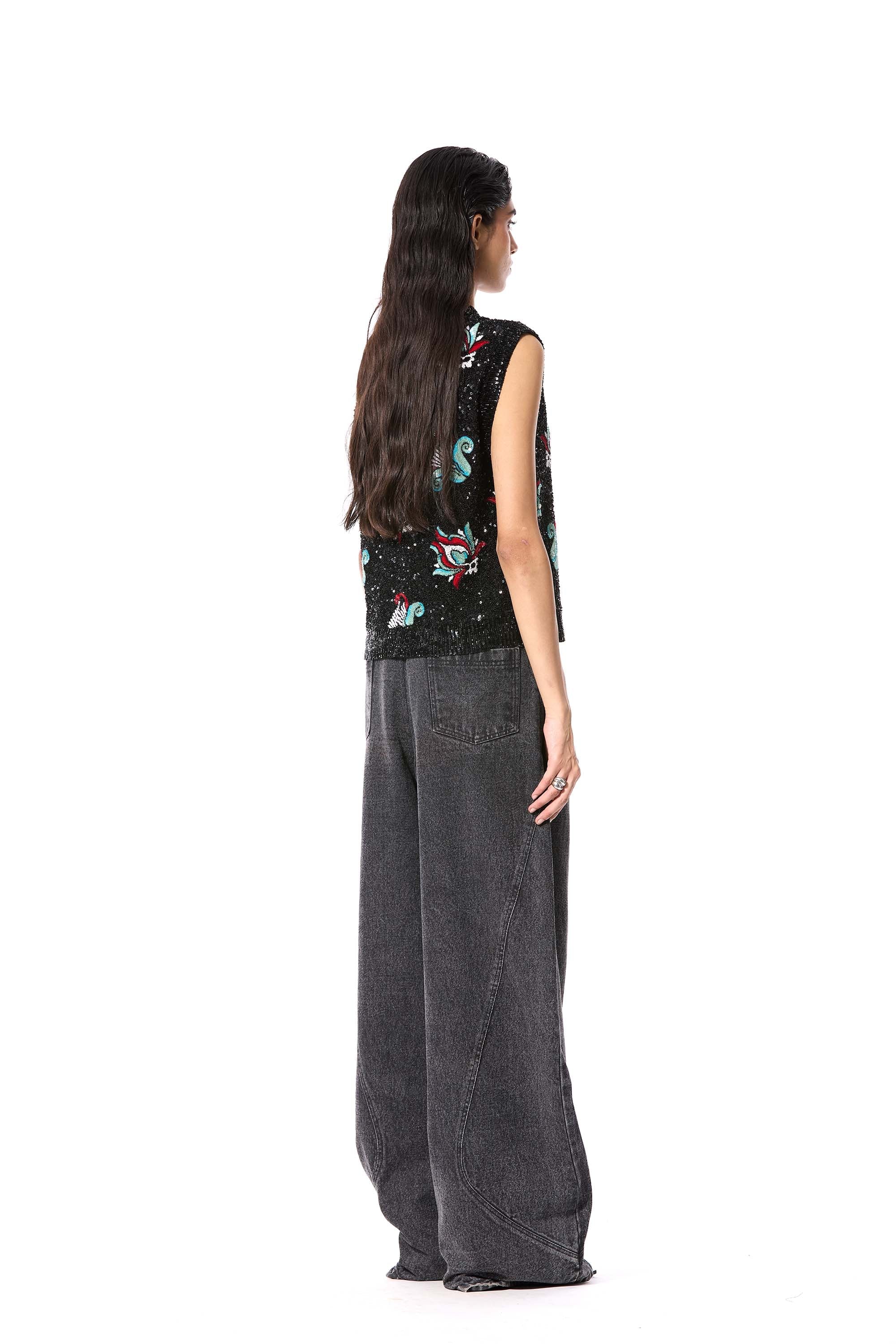PALOMA' EMBELLISHED VEST - Kanika Goyal Label