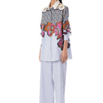 Peonies Retro' Co - ordinated Set - Kanika Goyal Label