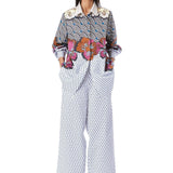 Peonies Retro' Co - ordinated Set - Kanika Goyal Label