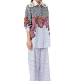 Peonies Retro' Co - ordinated Set - Kanika Goyal Label