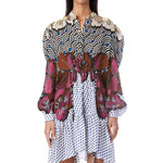 Peonies Retro' Print Dress - Kanika Goyal Label