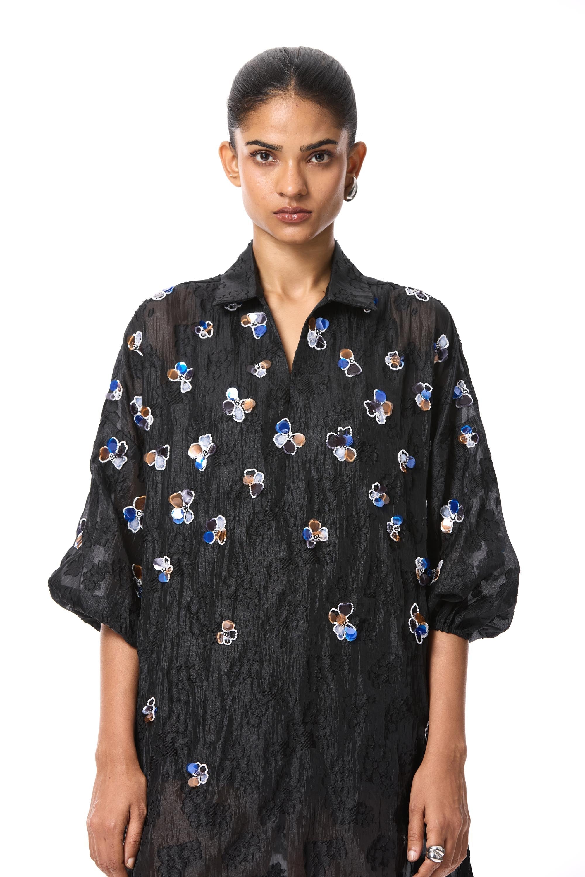 'POLIENNA' EMBELLISHED DRESS - Kanika Goyal Label