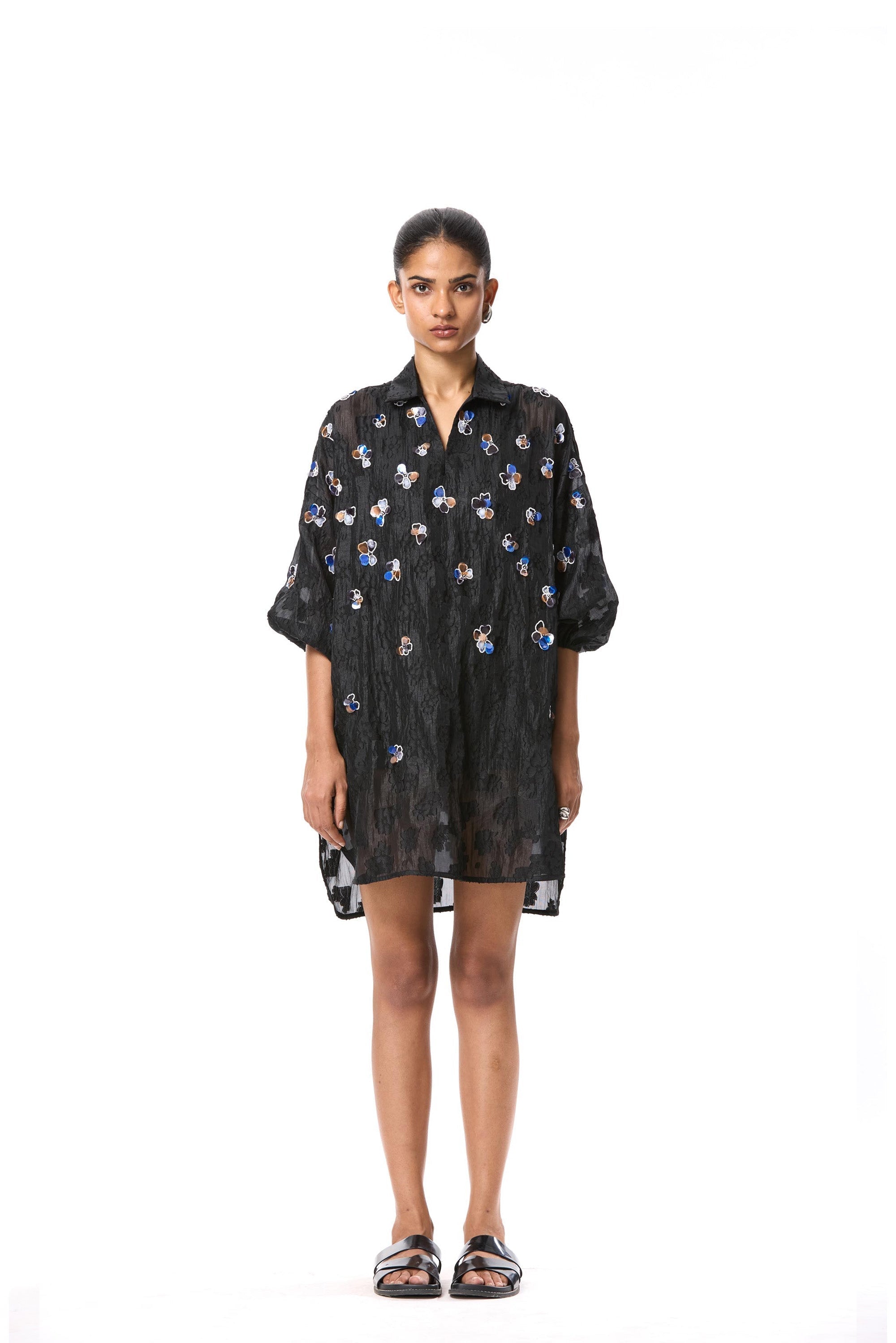 'POLIENNA' EMBELLISHED DRESS - Kanika Goyal Label