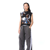 PORCELAIN EMBELLISHED TOP - Kanika Goyal Label