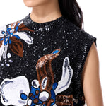 PORCELAIN EMBELLISHED TOP - Kanika Goyal Label