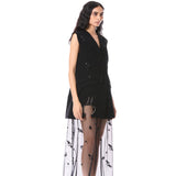 PORTIA' EMBELLISHED BLAZER - Kanika Goyal Label