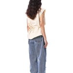 PORTIA' EMBELLISHED DENIM PANTS - Kanika Goyal Label