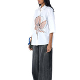 POSY' Applique Shirt - Kanika Goyal Label