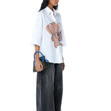 POSY' Applique Shirt - Kanika Goyal Label