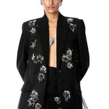 RAVELLE Embellished Blazer - Kanika Goyal Label