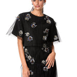RAVELLE' Embellished Skirt - Kanika Goyal Label