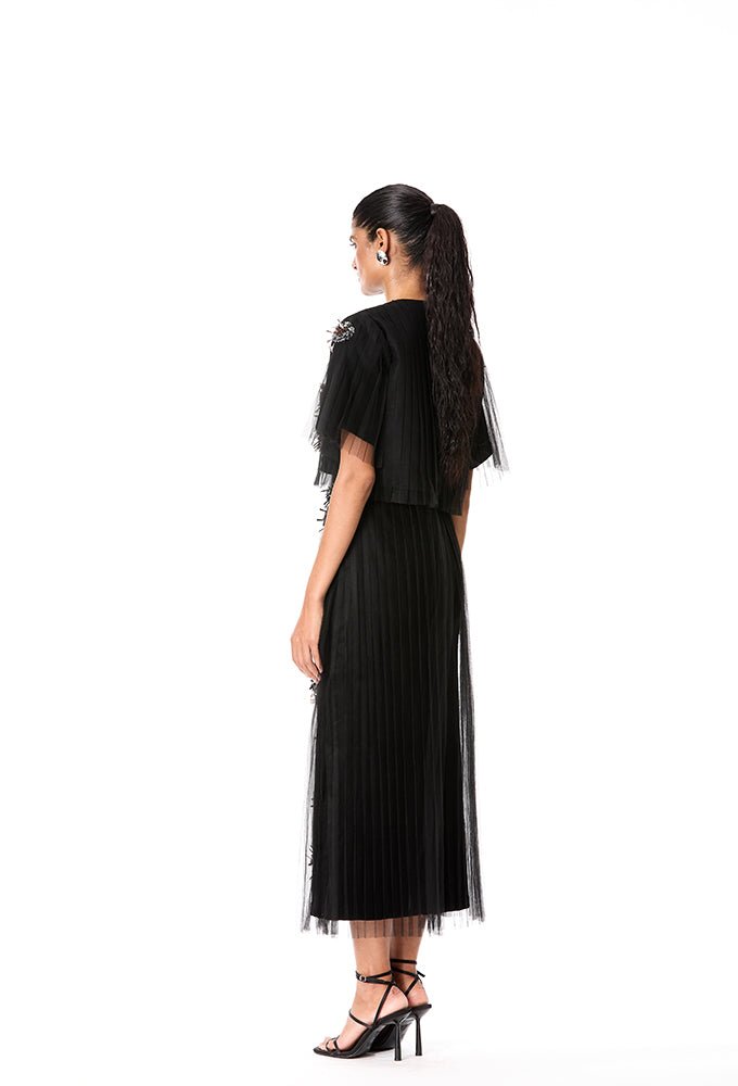 RAVELLE' Embellished Skirt - Kanika Goyal Label
