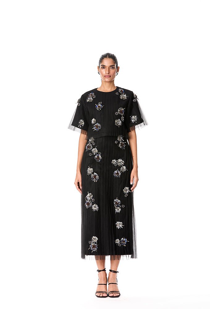 RAVELLE' Embellished Skirt - Kanika Goyal Label