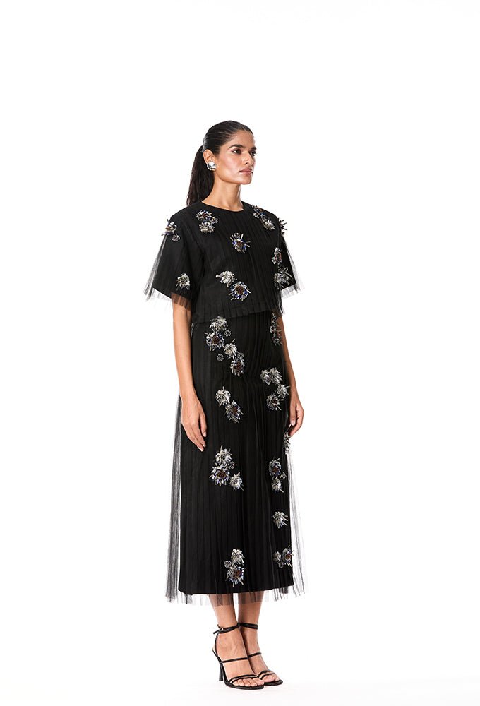 RAVELLE' Embellished Skirt - Kanika Goyal Label