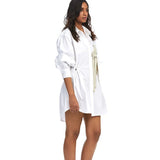 REX' Denim Weave Dress - Kanika Goyal Label