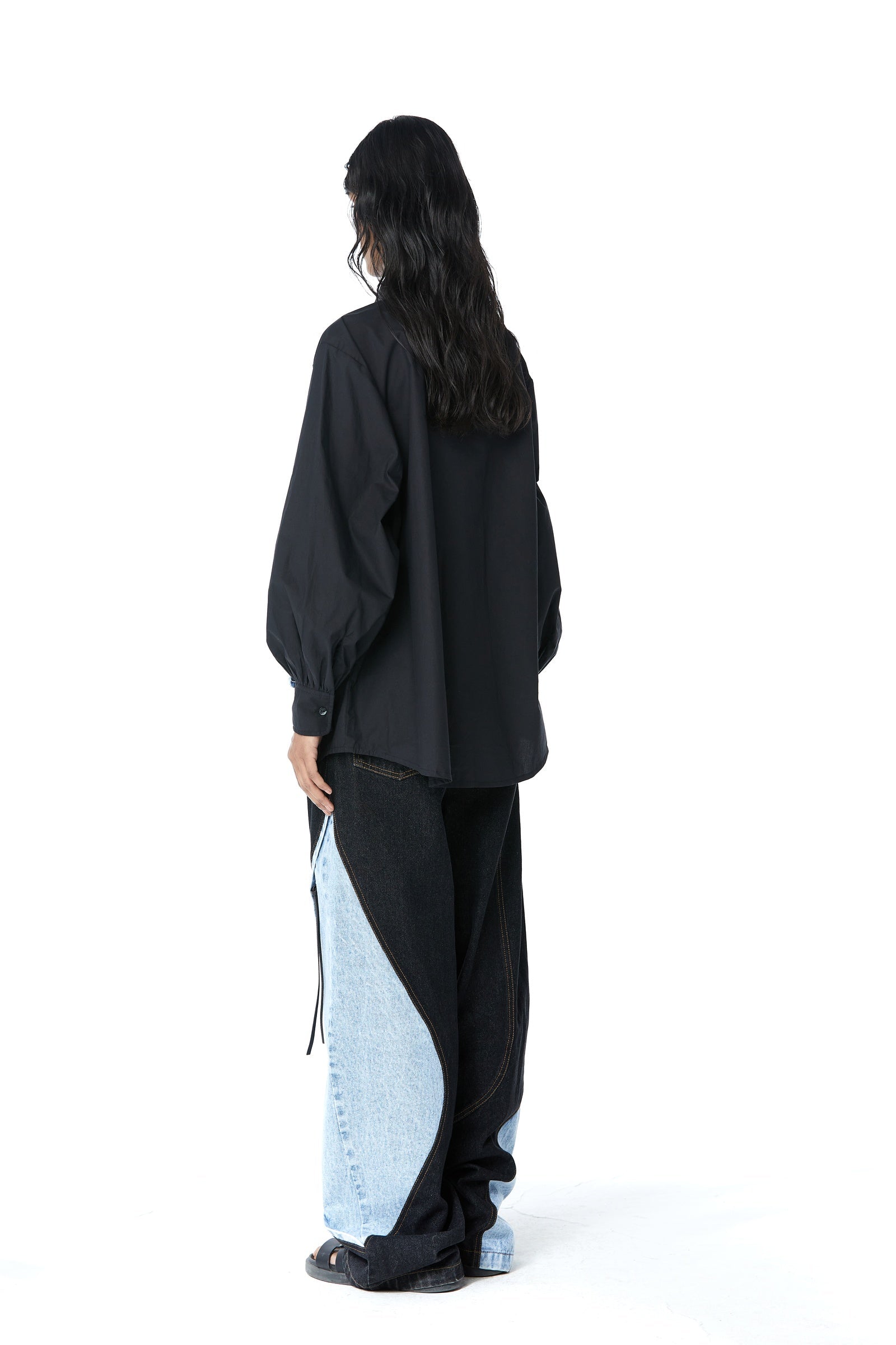 REX' DENIM WEAVE SHIRT - Kanika Goyal Label