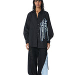 REX' DENIM WEAVE SHIRT - Kanika Goyal Label