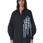 ‘REX' Denim Weave Shirt - Kanika Goyal Label
