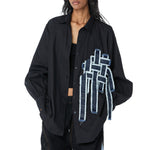REX' DENIM WEAVE SHIRT - Kanika Goyal Label