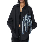 REX' DENIM WEAVE SHIRT - Kanika Goyal Label