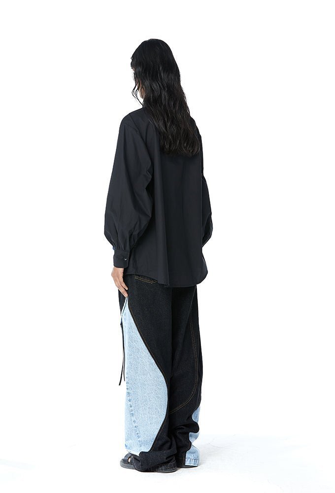 ‘REX' Denim Weave Shirt - Kanika Goyal Label