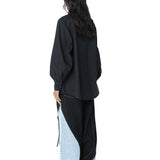 ‘REX' Denim Weave Shirt - Kanika Goyal Label