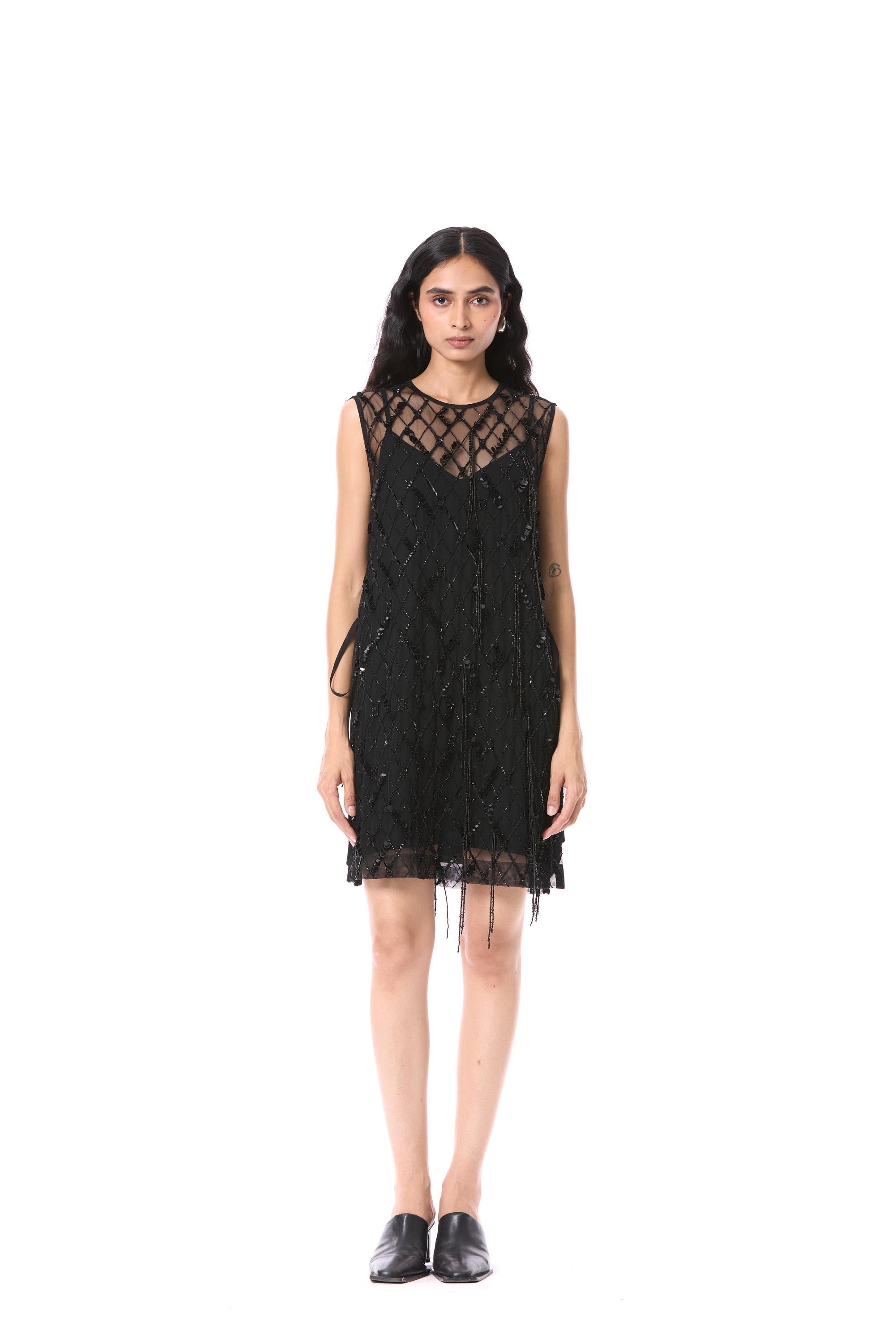 RHOMELLE' EMBELLISHED DRESS - Kanika Goyal Label