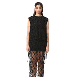 'RHOMELLE' EMBELLISHED SKIRT - Kanika Goyal Label