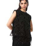 'RHOMELLE' EMBELLISHED TOP - Kanika Goyal Label