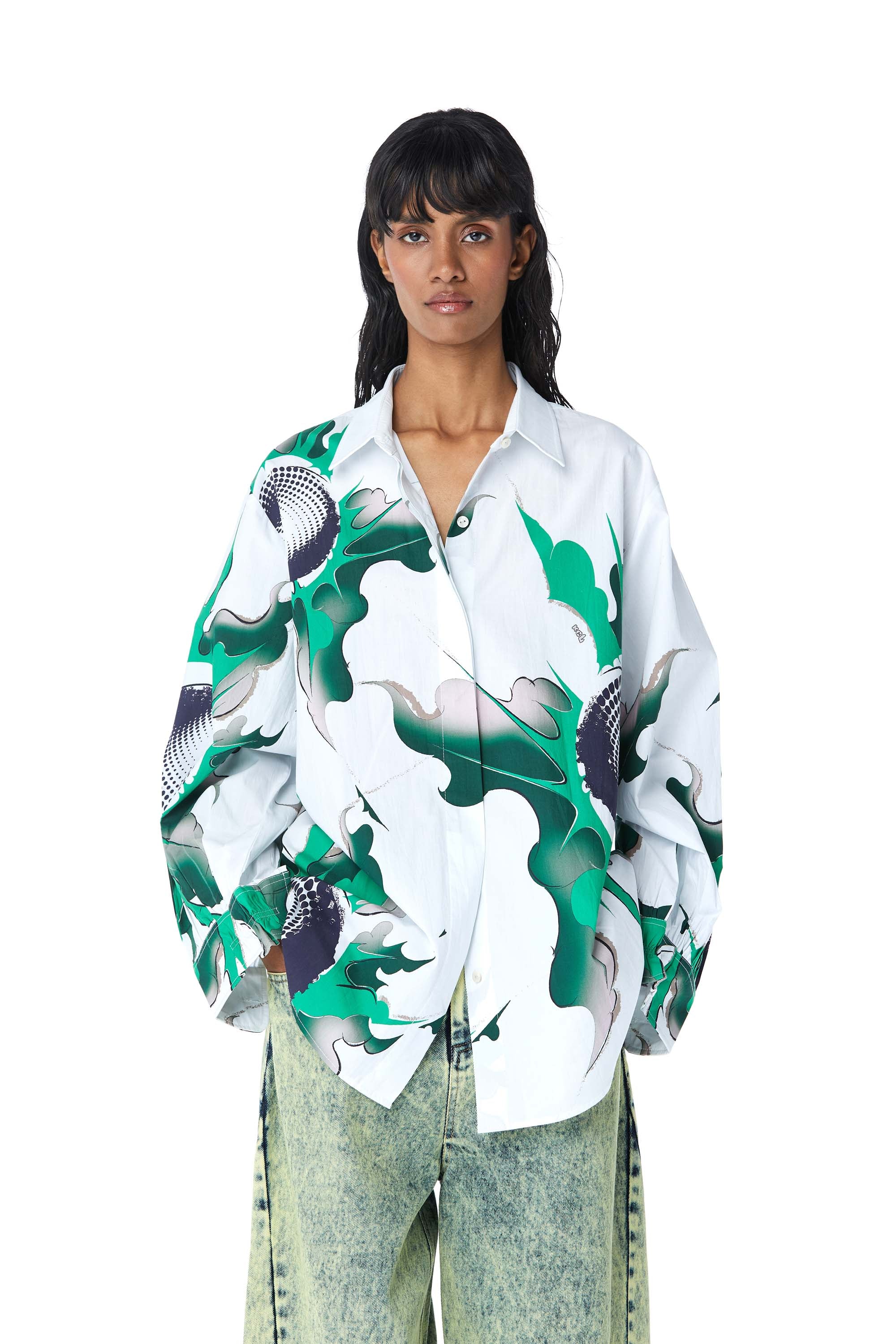 ‘RHY’ Printed Shirt - Kanika Goyal Label