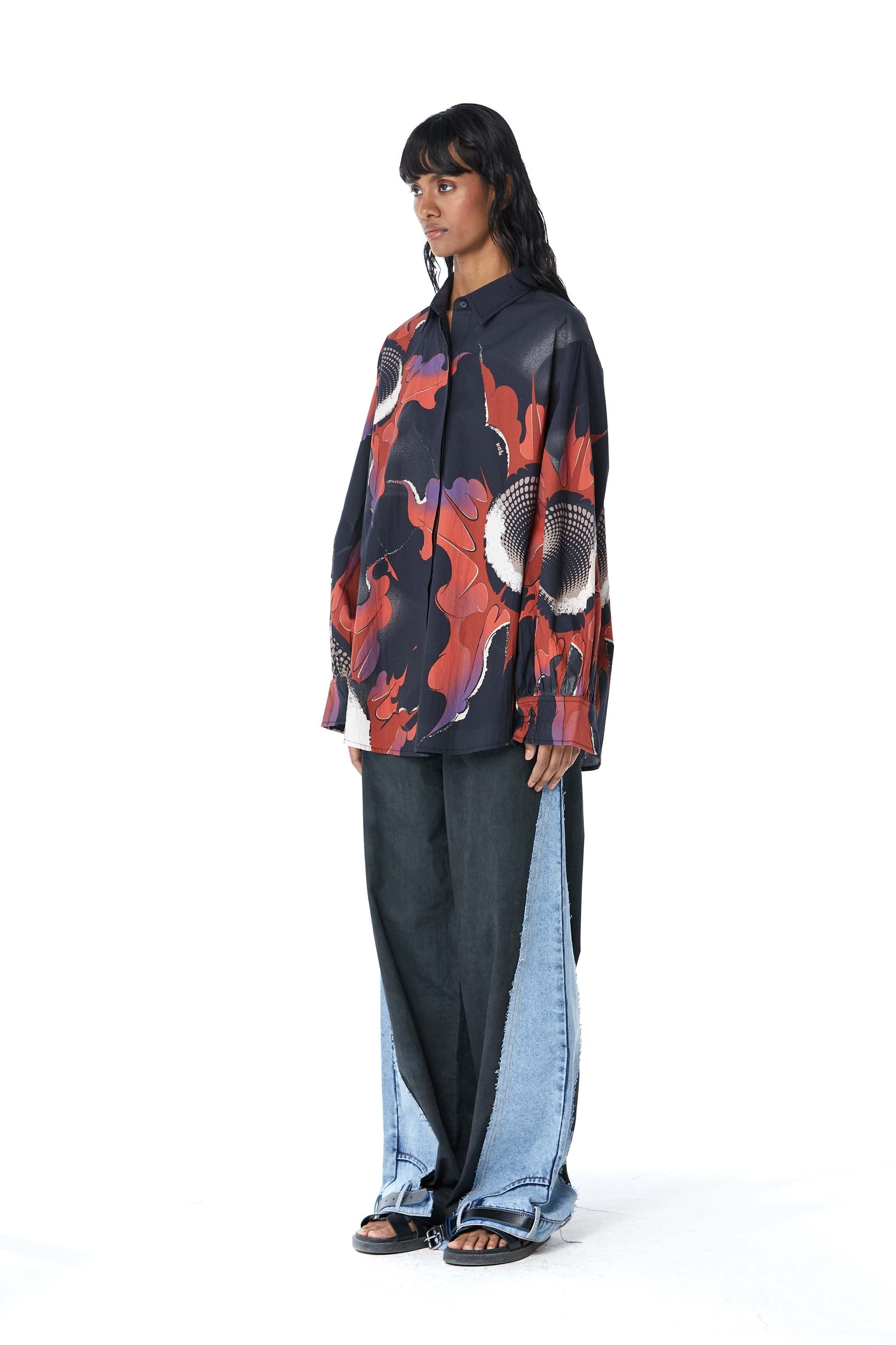 ‘RHY’ Printed Shirt - Kanika Goyal Label