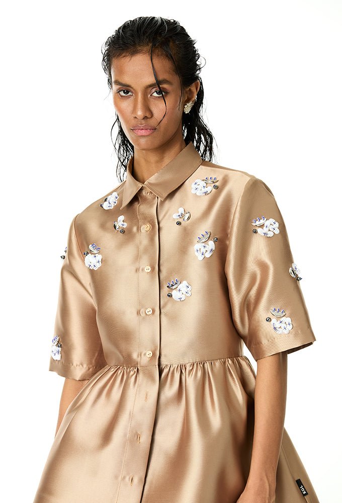 RHYSE' Embellished Top - Kanika Goyal Label