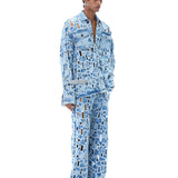 RIFTWEAVE' DENIM PANTS - Kanika Goyal Label