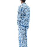 RIFTWEAVE' DENIM PANTS - Kanika Goyal Label