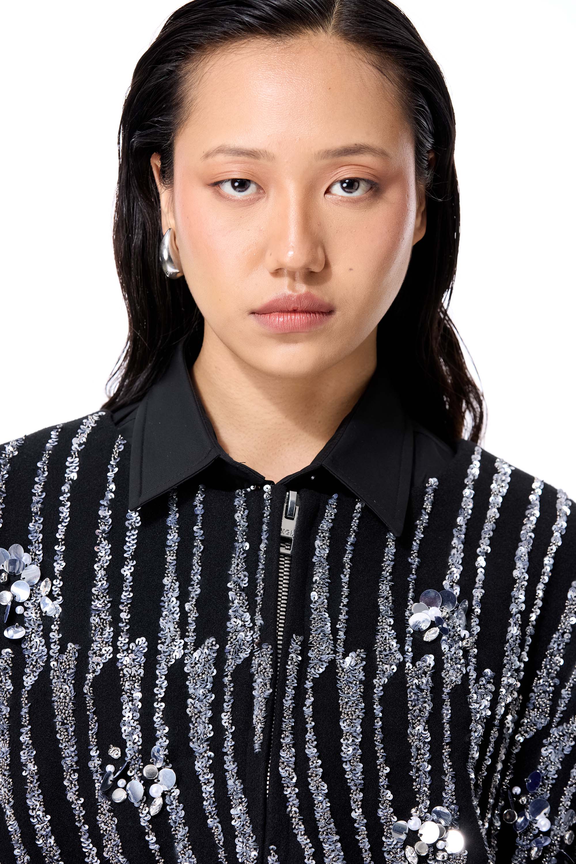 RIPPLE CIRCUIT COAT - Kanika Goyal Label