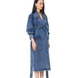 RUELLE' EMBELLISHED TRENCH DRESS - Kanika Goyal Label