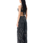 'SCYRA' DENIM PANTS - Kanika Goyal Label