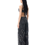 'SCYRA' DENIM PANTS - Kanika Goyal Label