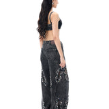 'SCYRA' DENIM PANTS - Kanika Goyal Label