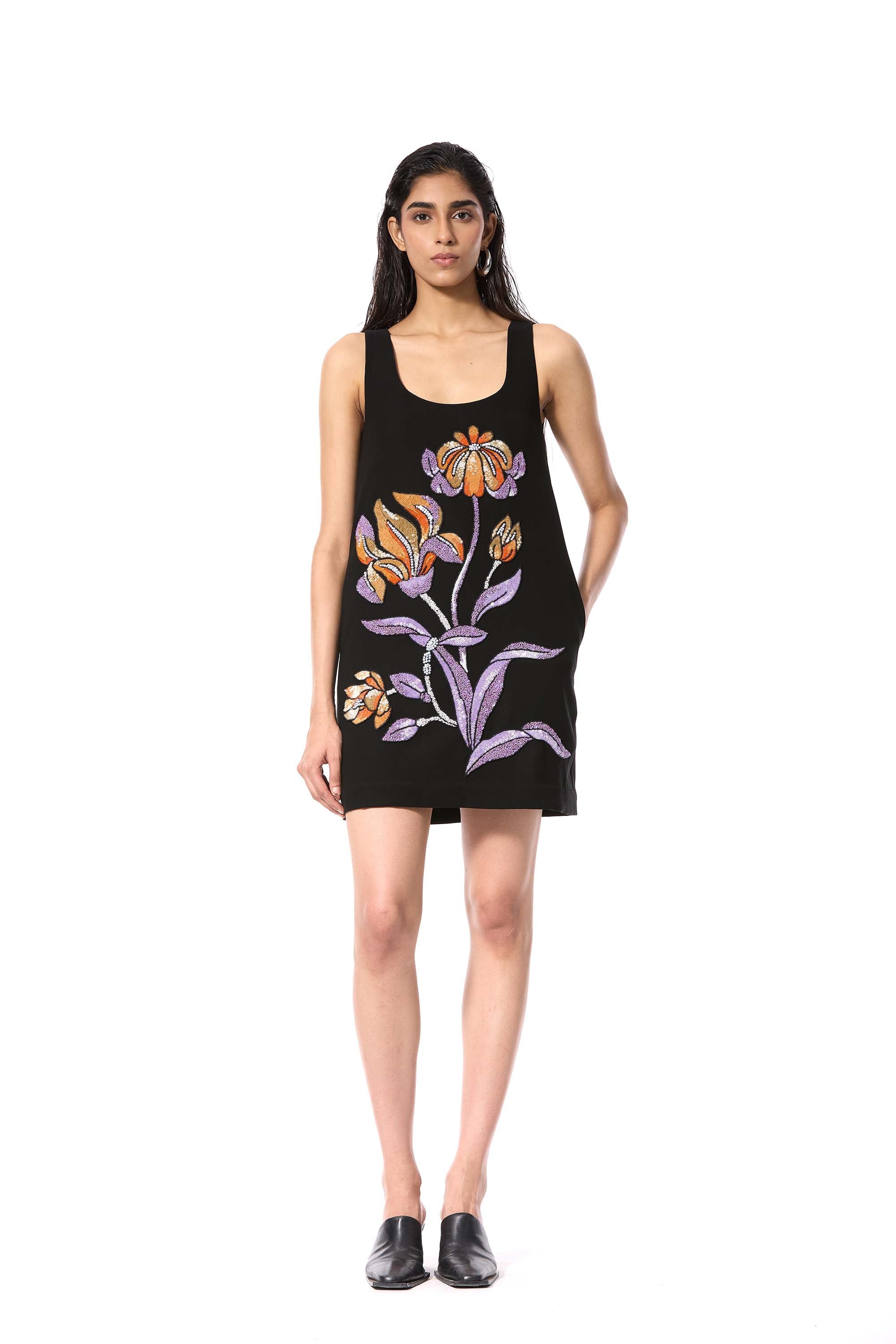 SECRET EDEN' EMBELLISHED DRESS - Kanika Goyal Label