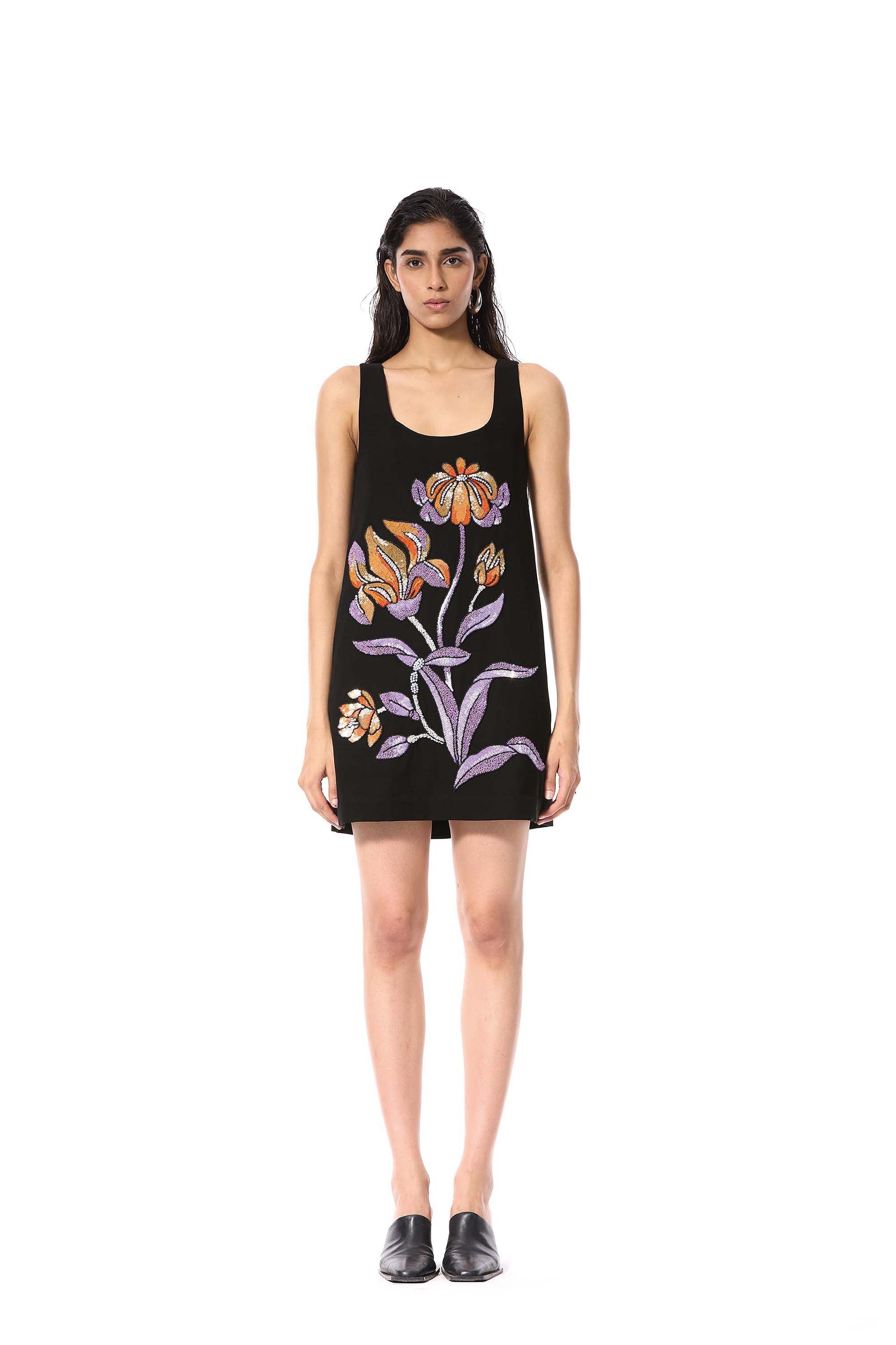 SECRET EDEN' EMBELLISHED DRESS - Kanika Goyal Label