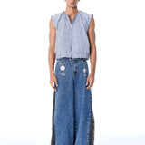 SHADOWFLARE' DENIM PANTS - Kanika Goyal Label